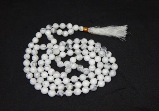 Howlite Gemstone Mala