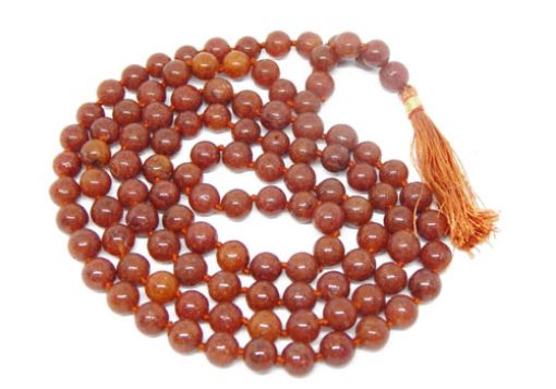 Natural Red Aventurine Mala
