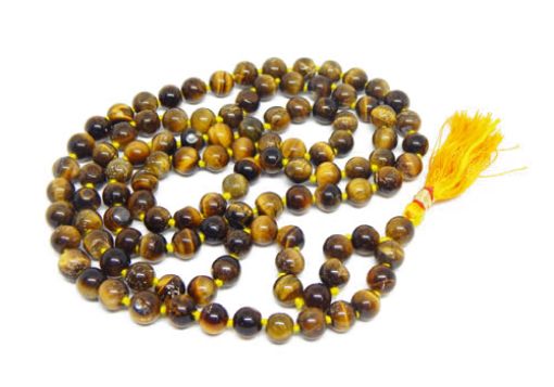 Natural Tiger Eye Mala