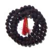Rudraksha Japa Mala 8mm, Black Colour
