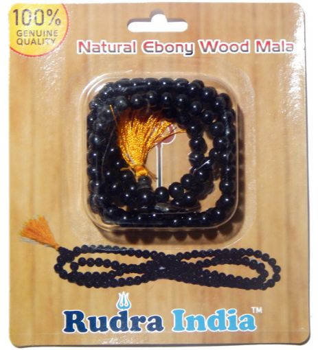 Ebony Wood Mala