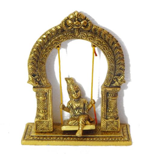 Bal Krishna On Swing