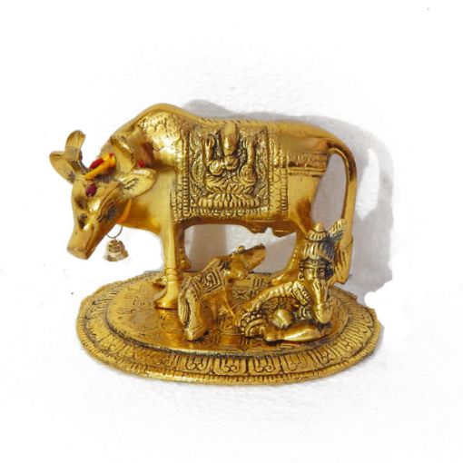 Bal Krishan with Cow Showpiece