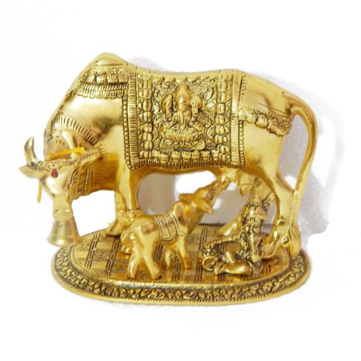 Bal Krishan with Cow Showpiece