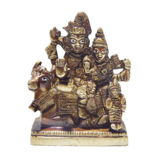Shiva, Parvathi & Ganesh Idol