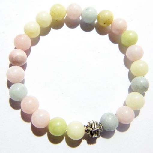 Morganite Copy Gemstone Bracelet 