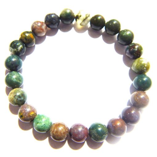 Indian Agate  Gemstone Bracelet 