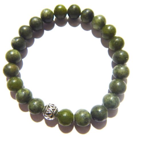  Nephrite Gemstone Bracelet 