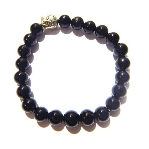 Black Onyx Gemstone Bracelet