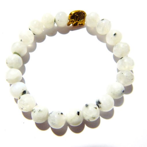 Rainbow Moonstone Gemstone Bracelet 