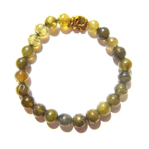 Labdarolite Gemstone Bracelet 