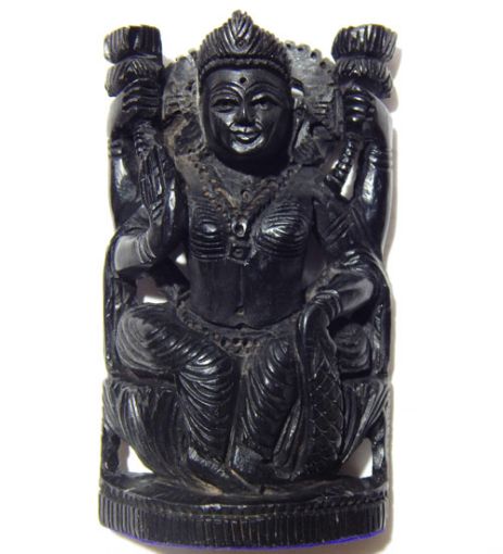 Laxmi Ebony Wood Murti 