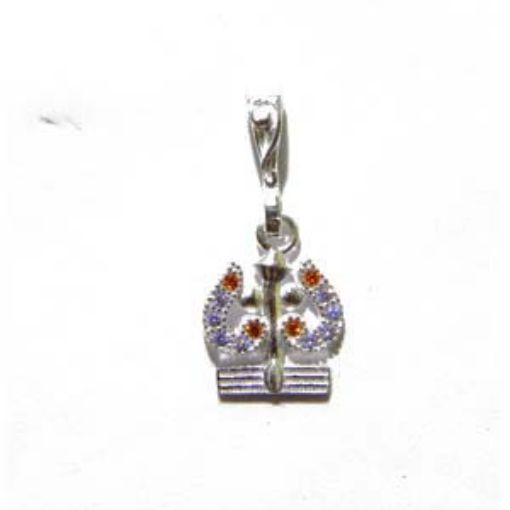 Silver Trishul  Pendant