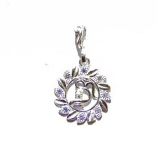 Silver Om-Shivling Pendant 