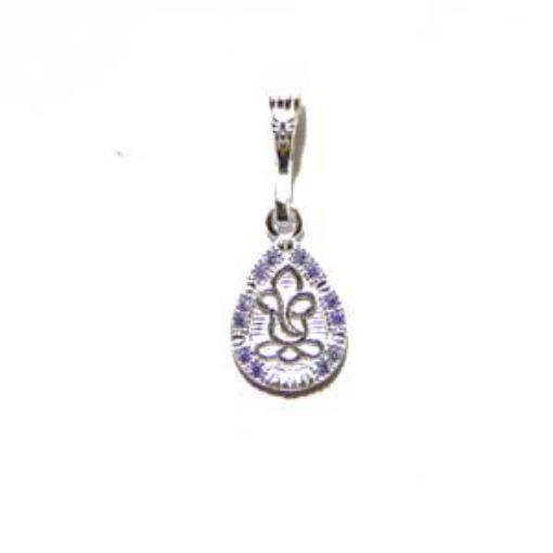 Silver Ganesh Pendant 