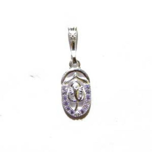 Silver Ganesh Pendant 