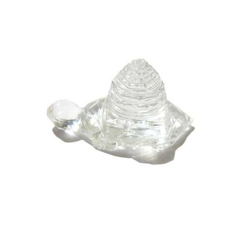 Sphatik Shri Yantra on Tortoise
