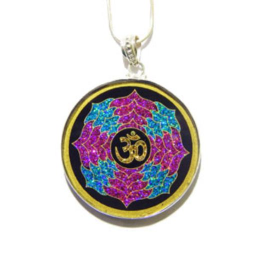 Gemstone AUM Pendant