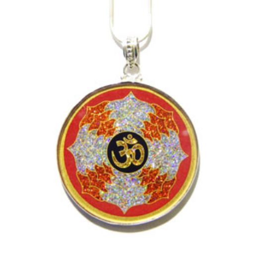 Gemstone AUM Pendant