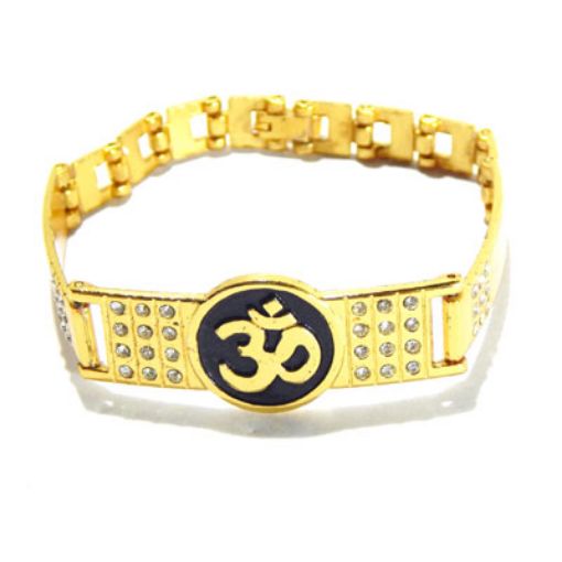 Om Fancy Metal Bracelet