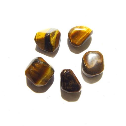 Natural Tiger Eye Tumble 