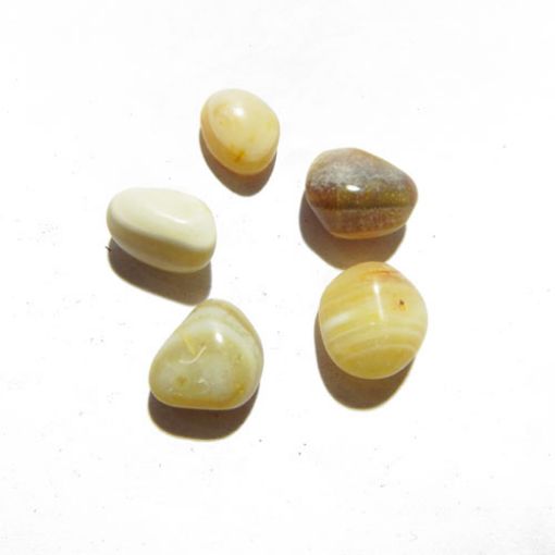 Natural Yellow Onyx Light Tumble 