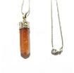 Carnelian  Pencil Pendant with Chain