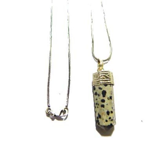  Dalmentian Pencil Pendant with Chain  