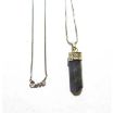Sodalite Pencil Pendant with Chain  