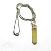 Green Aventurine Light Pencil Pendant with Chain 