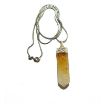 Carnelian  Pencil Pendant with Chain 