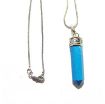 Turuoise Pencil Pendant with Chain 