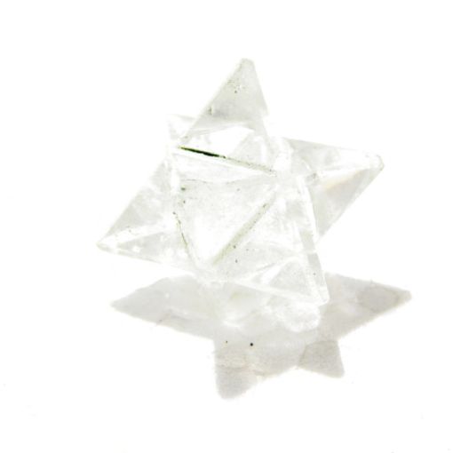 Merkaba Star Clear Quartz Crystal