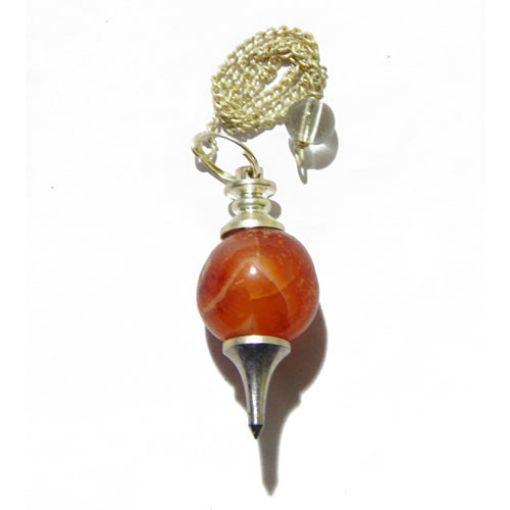 Carnelian Dowsing Pendulum