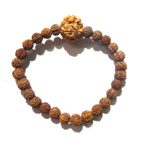 Six Mukhi Rudraksha Bracelet