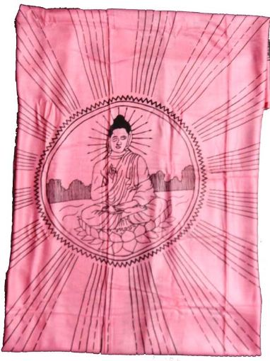 Large Size 7 Chakra Printed Stole