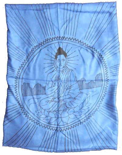 Large Size 7 Chakra Printed Stole