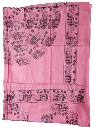 Large Size 7 Chakra Printed Stole