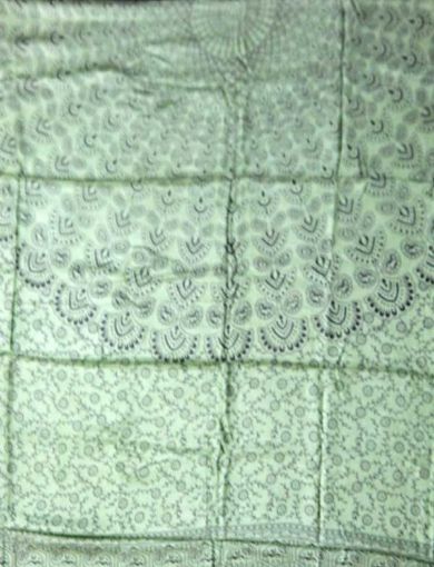 Large Size 7 Chakra Printed Stole