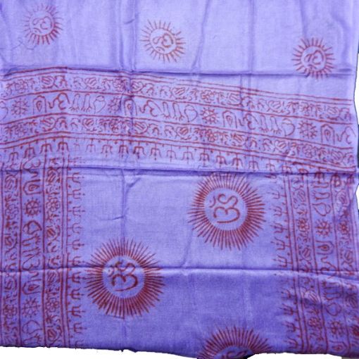 Small Size AUM Printed Stole