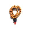 Rudraksha Mala with Black Onyx Pendant