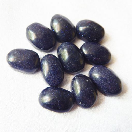 Blue Goldstone Cabochon